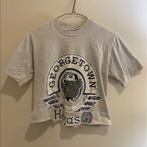 Georgetown crop tee